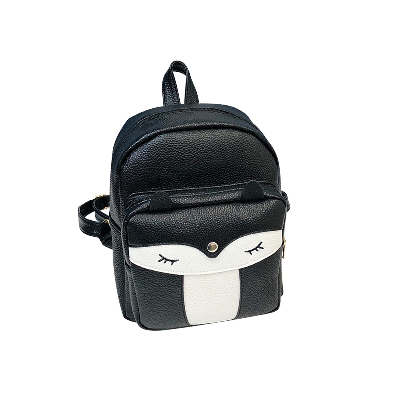 2021新款小狐狸双肩包 个性时尚女士书包潮流百搭