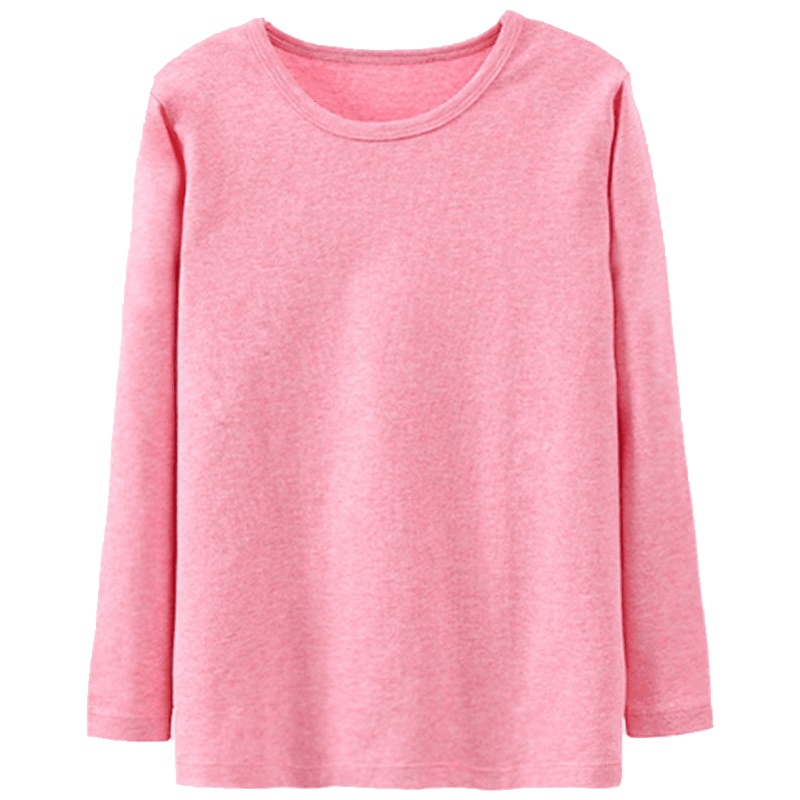 KIDS MAM&DAD[两件装]秋冬儿童打底衫秋衣长袖莱卡棉T恤男童女童保暖衣宝宝打底上衣