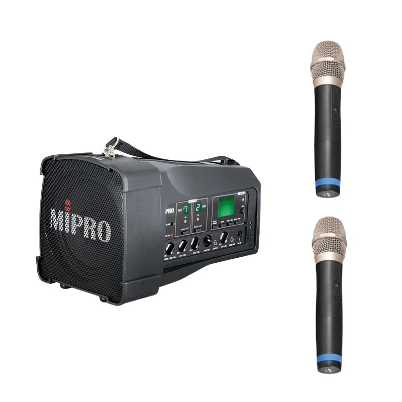 咪宝MIPRO MA100DB蓝牙户外音响便携式扩音器