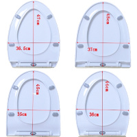 家用马桶盖通用座便盖古达大V大U型上装一键快拆坐便器盖板通用马桶圈