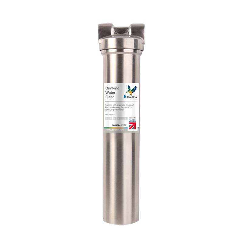 道尔顿(Doulton) 净水器家用台下直饮高端厨房净水除垢HISM12 SI拉丝不锈钢