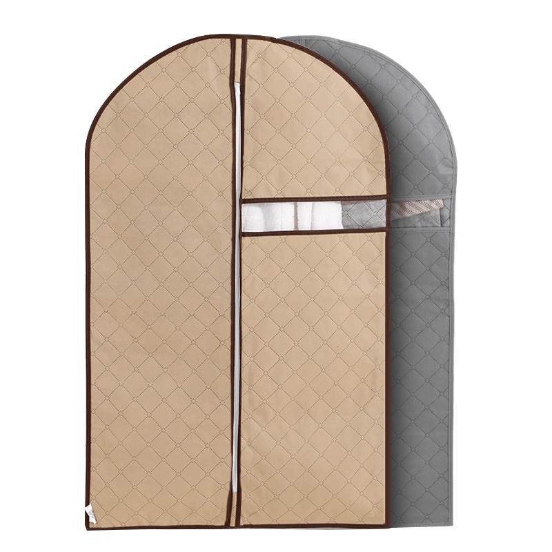 悠品居无纺布素色衣物防尘罩2件套