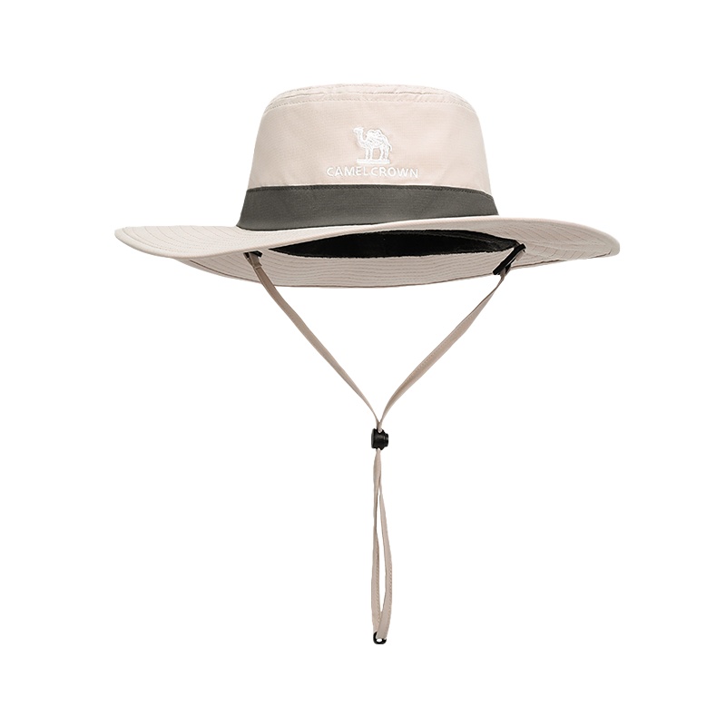 骆驼速干户外丛林帽加宽遮阳帽