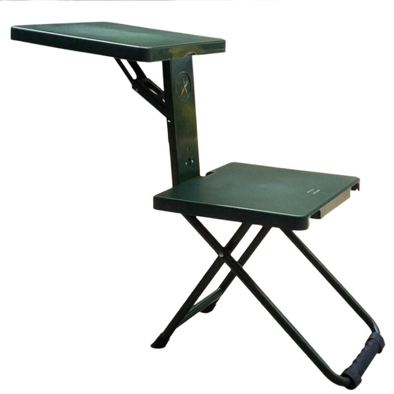 士兵折叠椅部队学习凳军迷户外便携折叠凳写字椅子士兵学习椅