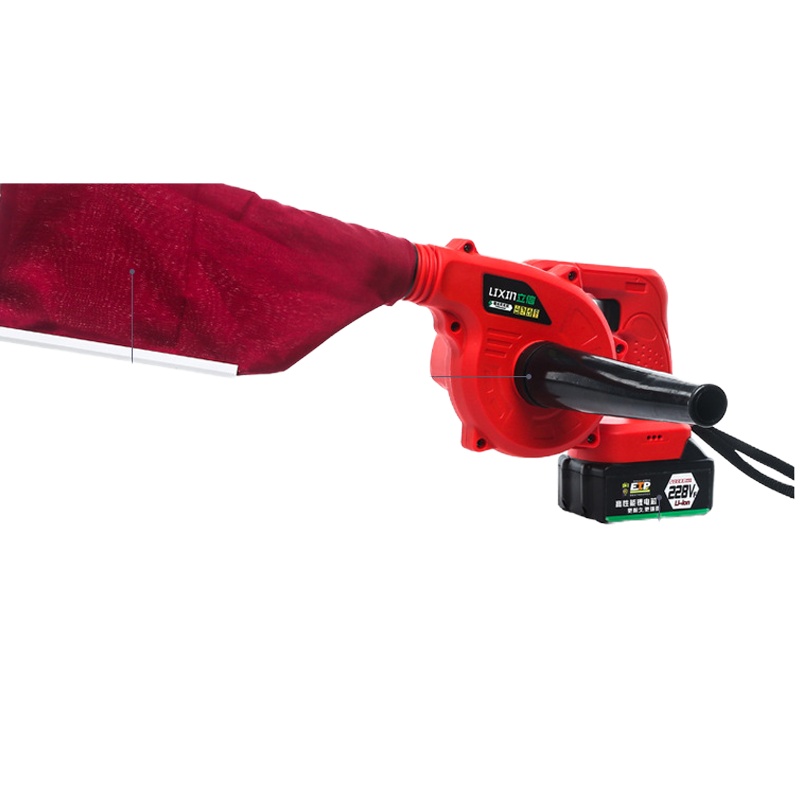 AT 电动充电式锂电吹风机电脑除尘器吹灰机吸尘无线鼓风机 22800mA 一电一充