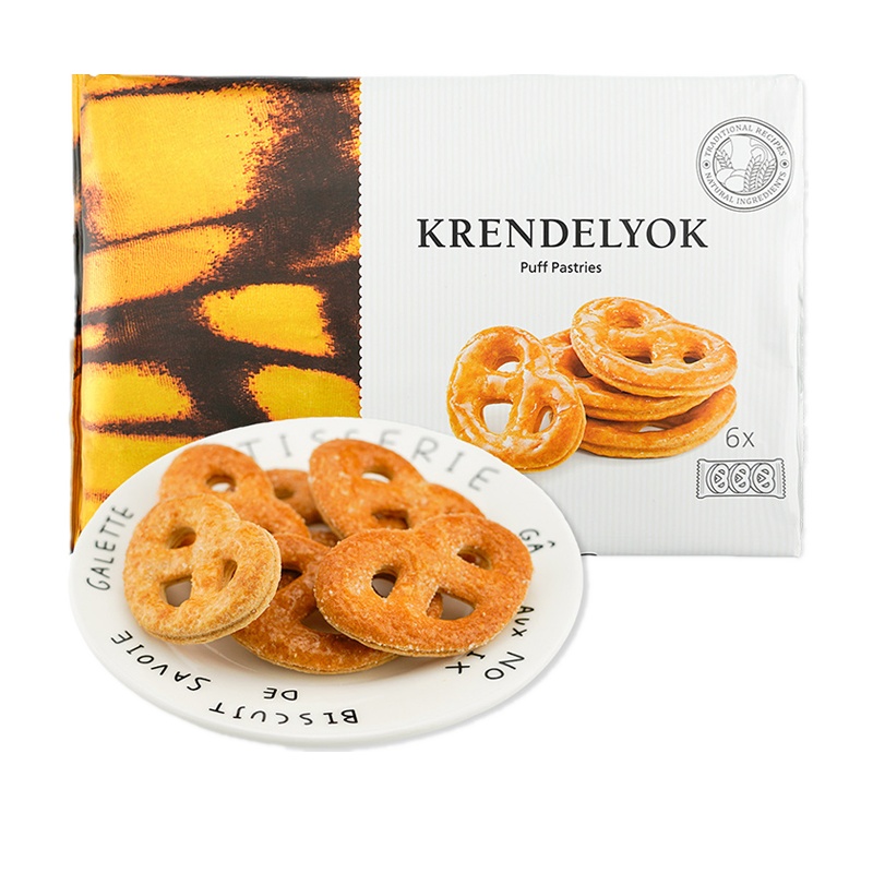 格兰娜心形焦糖味饼干250g*1 苏宁自营零食韧性饼干乌克兰进口零食充饥休闲食品吃货网红早餐饱腹代餐小吃