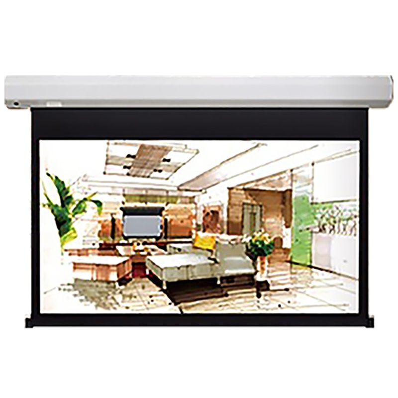 经科JK电动遥控不带拉绳投影幕布M2-FI/200s玻纤幕白幕119寸16:9