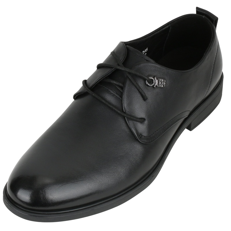 名人传 德比男鞋商场同款头层牛皮革商务正装男单鞋2020秋新款