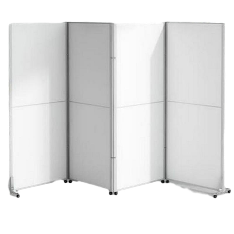 逐鹿中原现代简约移动折叠屏风HC-556高隔断板式办公室移动屏风 每平方米