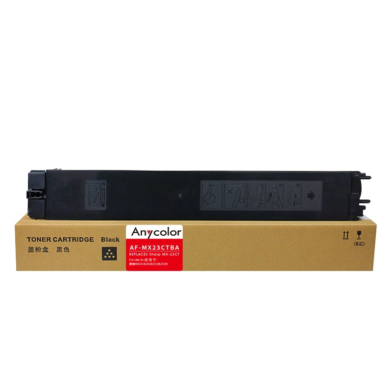 欣彩MX-23CT黑色粉盒AF-MX23CTBA适用夏普SHARP MX2318 MX2338 MX2638