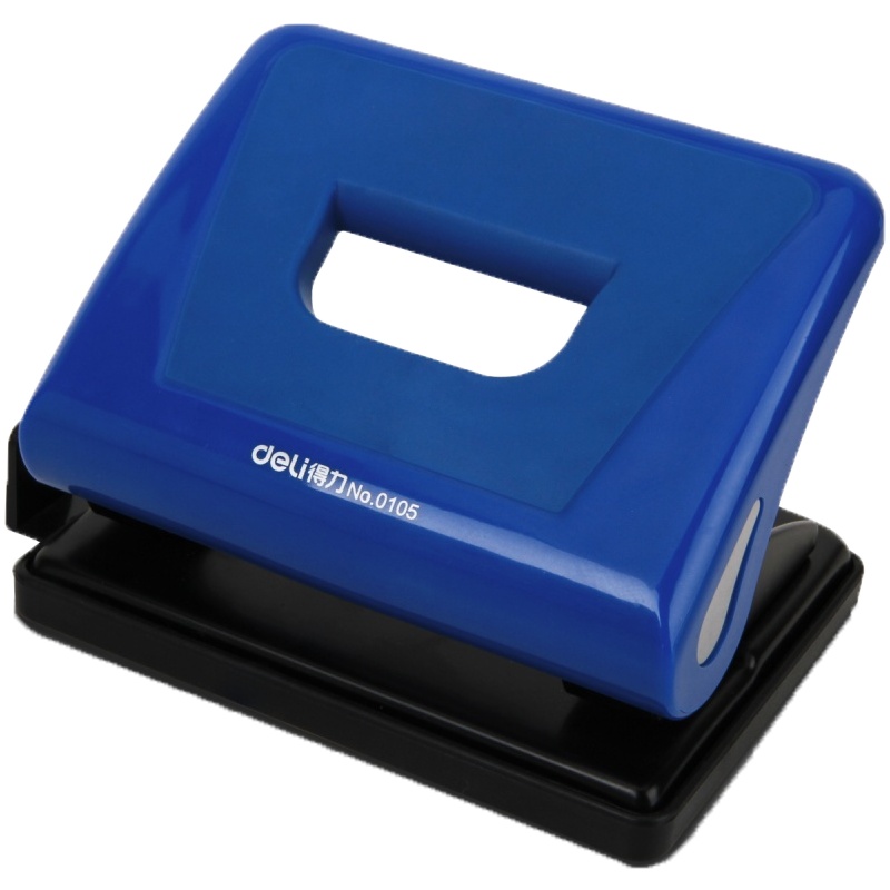 得力(deli)0105双圆孔打孔器 混色 单台装