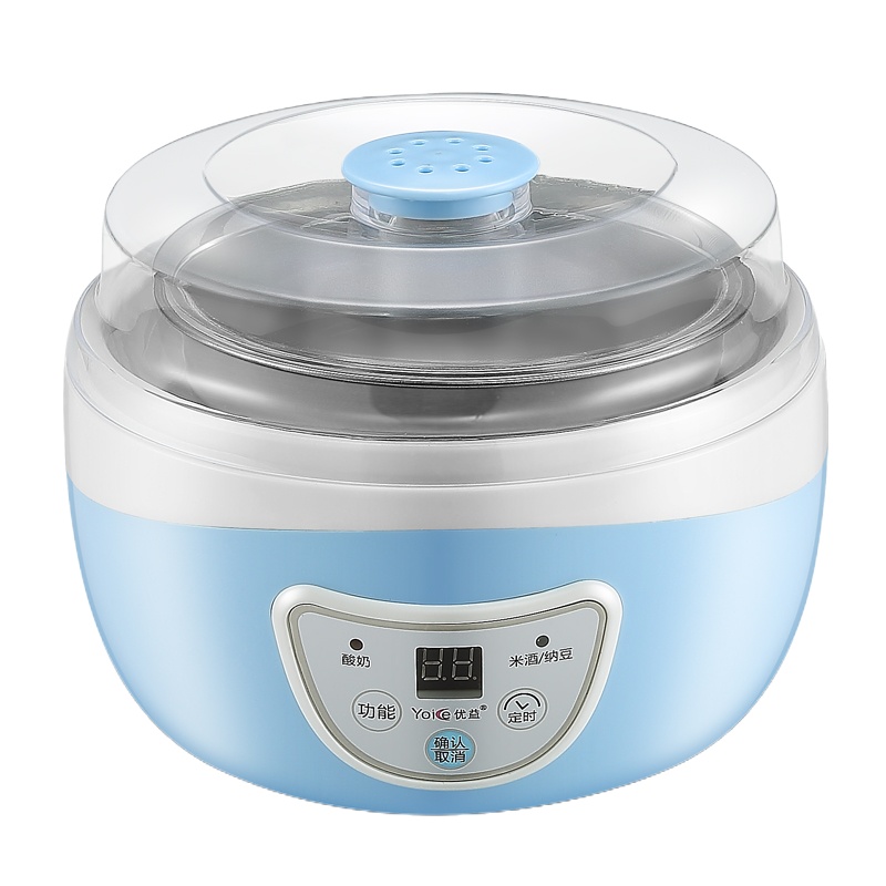 优益 Y-SA15酸奶机不带分杯 家用全自动自制酸奶米酒机智能微电脑控制(颜色随机发货)