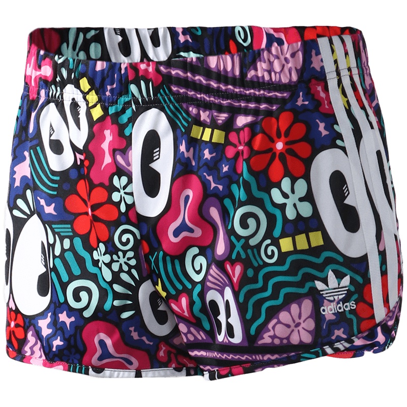 adidas阿迪达斯三叶草女裤新款涤纶运动裤休闲短裤DV2673