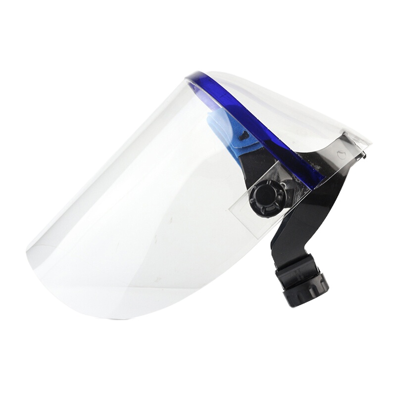 谋福 CNMF 8381 全封闭面屏 防飞溅 透明头戴式电焊面罩 厨房防护有机玻璃面罩面屏( 全面屏面罩)