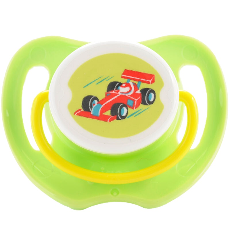 贝亲(Pigeon)新安抚奶嘴3-6月 M号酷炫赛车 N925