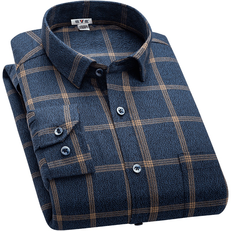 雅鹿男装男士衬衫Y703AW19210