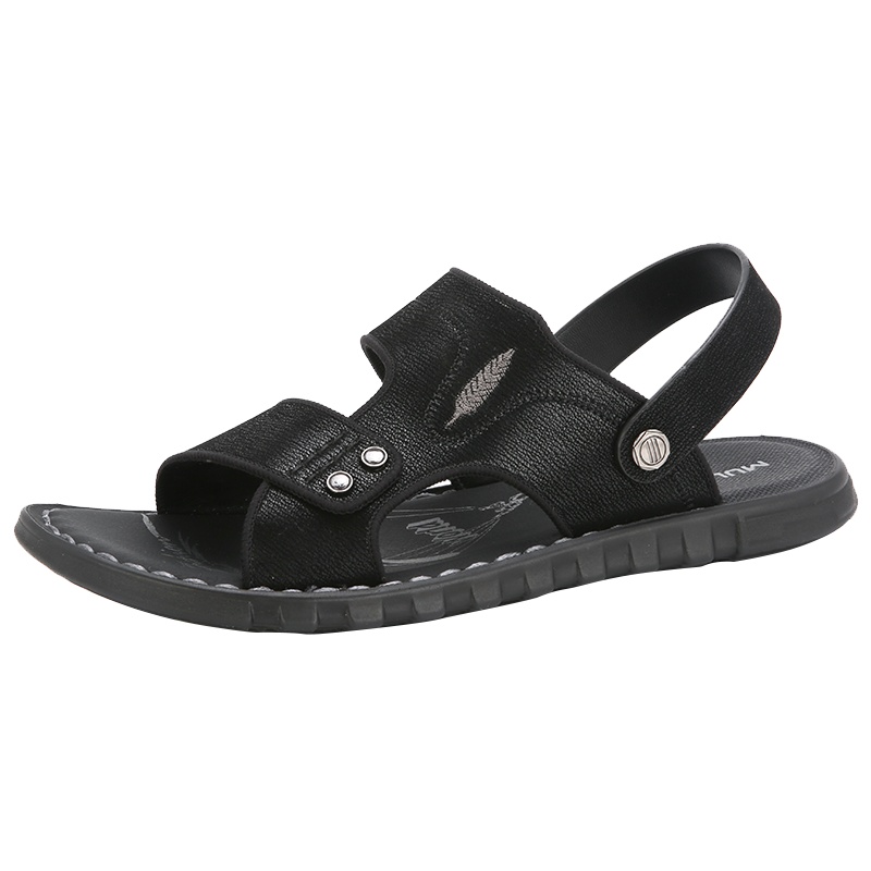 木林森凉鞋男2020夏季休闲外穿凉拖鞋两用轻便男士沙滩鞋透气新款