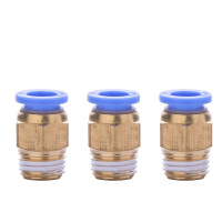 冰禹 SNll-15 PC外螺纹直通接头 PC8-02/10-03/12-04快插气动 气管接头 PC6-M5 20个