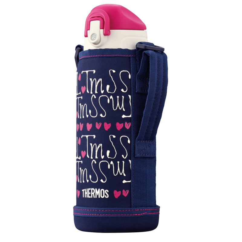THERMOS 膳魔师 儿童保温用品杯 FHO超轻系列 保温保冷两用800mL 褐色 FHO-801WF NV-H
