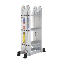 稳耐(WERNER) M1A-6-12B 家用梯 伸缩梯多功能梯折叠梯加厚铝合金梯工程梯楼梯