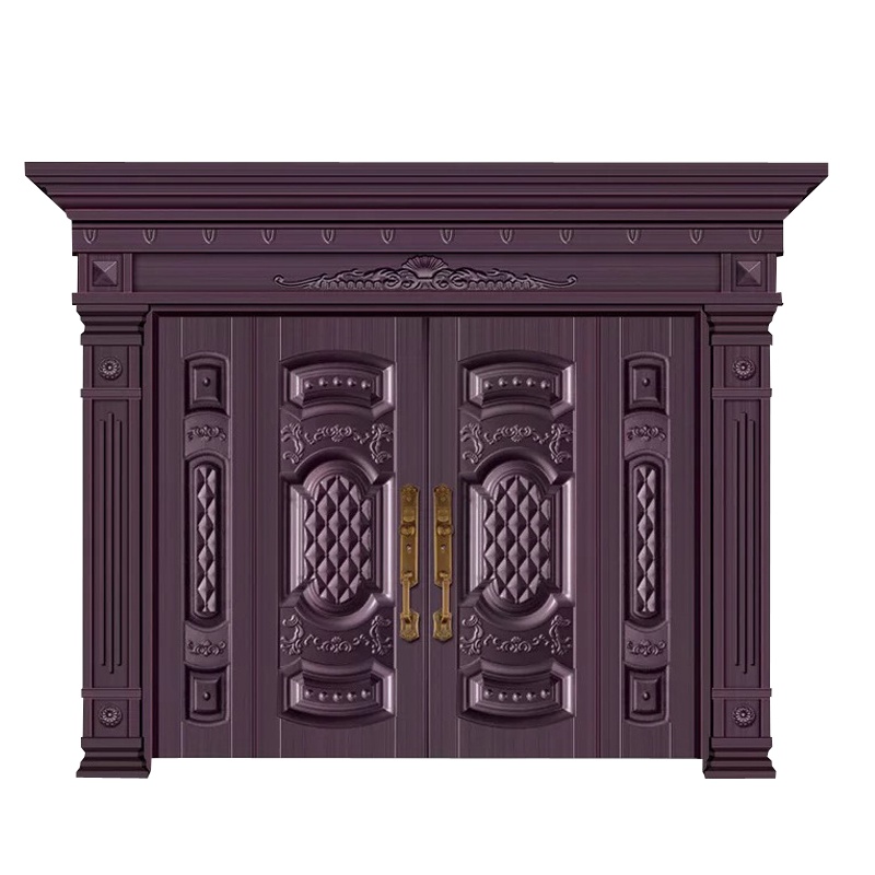 梵蒙 防晒不生锈锌合金大门别墅大门农村大门可定制 货号:00808(3个平方起订)