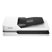 爱普生(Epson) DS-1630 A4 平板式+ADF馈纸式高速彩色文档扫描仪（白色）