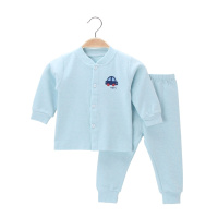 小马波迪婴儿童内衣套装纯棉打底偏厚衣服男宝宝春秋衣秋裤女童睡衣