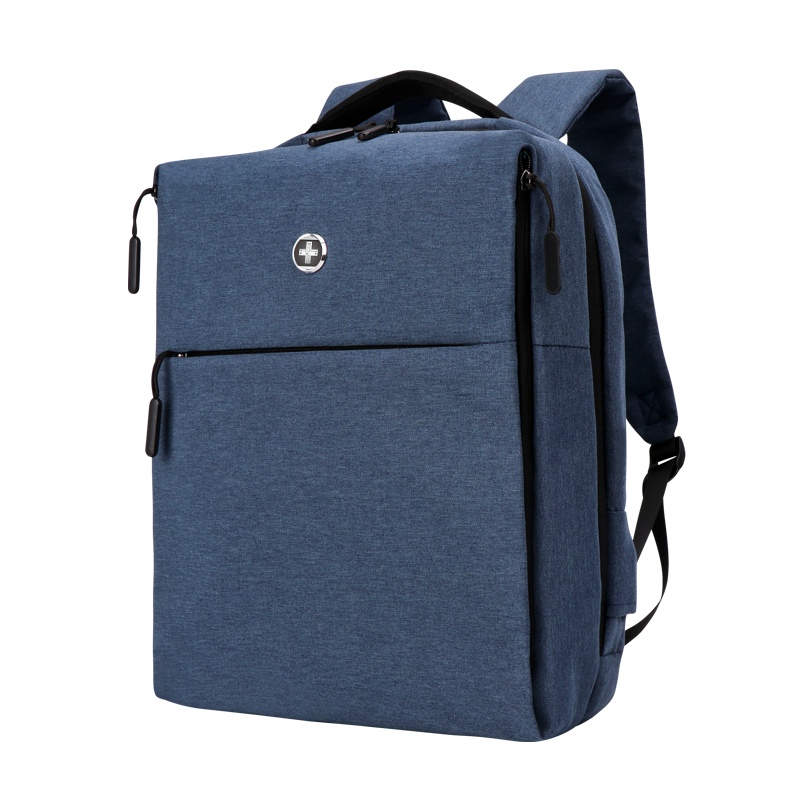 S.A.R.L书包usb充电背包 休闲防泼水书包男女大学生户外双肩书包 初中及以上男女通用尼龙书包