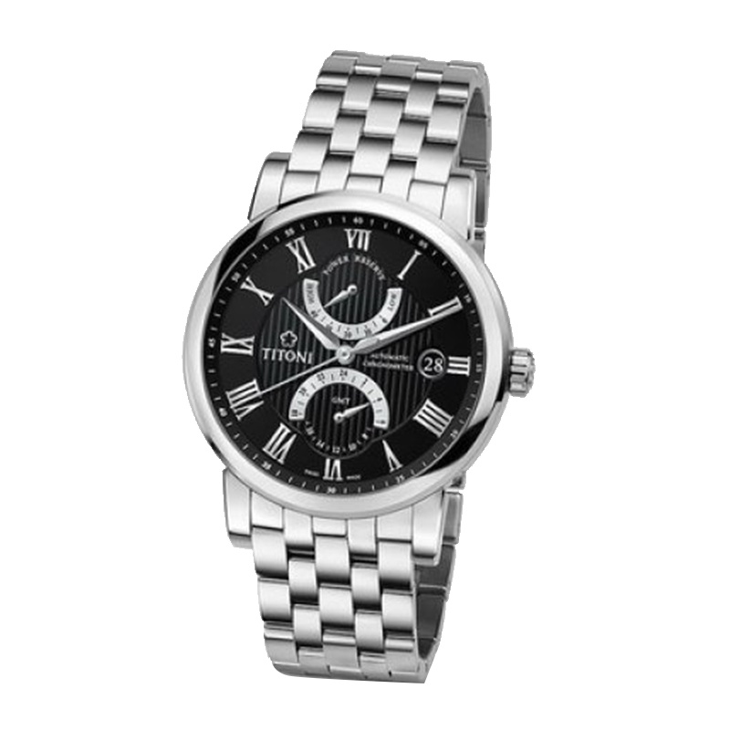 梅花Titoni-Master Series大师系列机械男表94982S-388