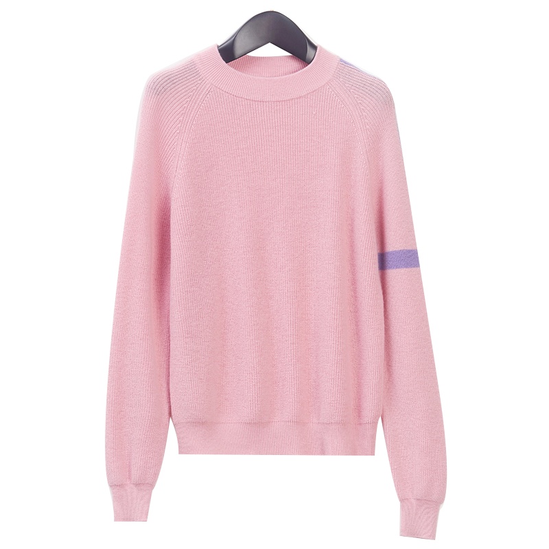 恒源祥女士羊毛衫2020新款秋冬套头针织上衣纯羊毛毛衣韩版长袖打底衫