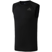 【自营】阿迪达斯男服背心综合训练跑步透气无袖运动服CZ8571