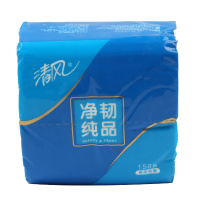 清风 新韧纯品 加厚 加韧 丝滑触感 柔软 细腻 抽取式软装面纸 100包/箱 单箱价格