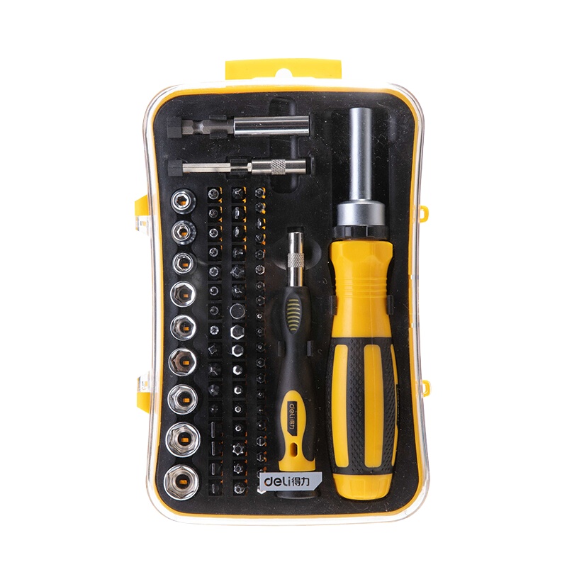 铬钒钢精密电子维修螺丝批组套65件手机维修螺丝刀套装 DL3565