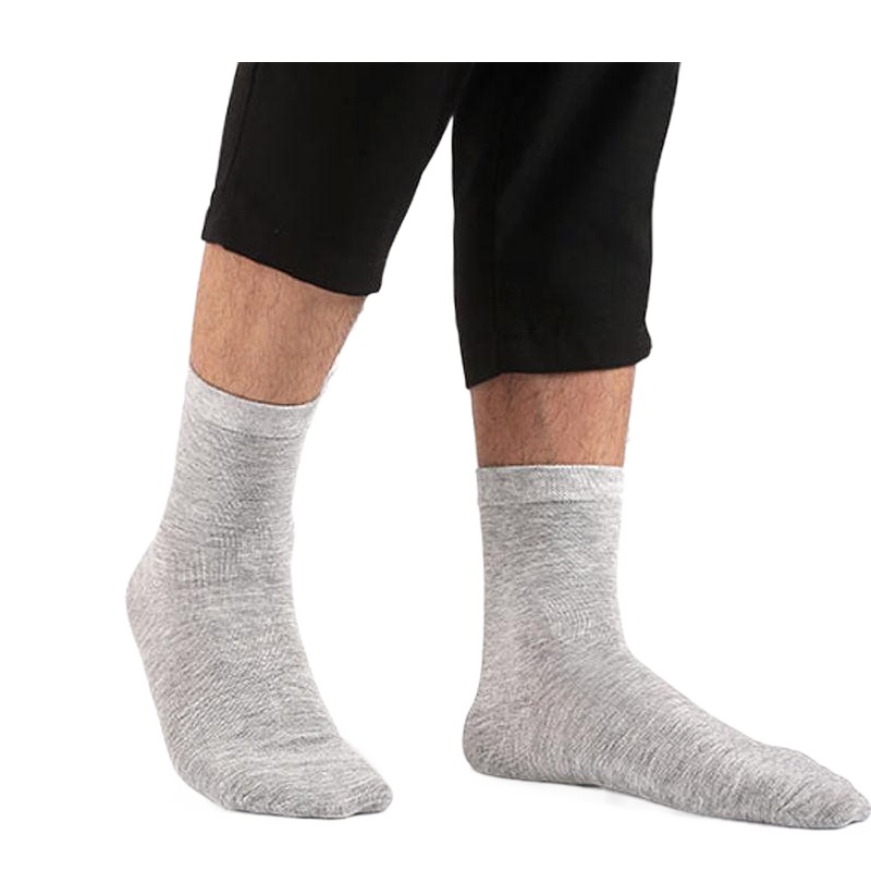 袜子男长袜F臭吸汗男士棉袜中筒袜秋冬季透气男袜厚中筒休闲 臻依缘