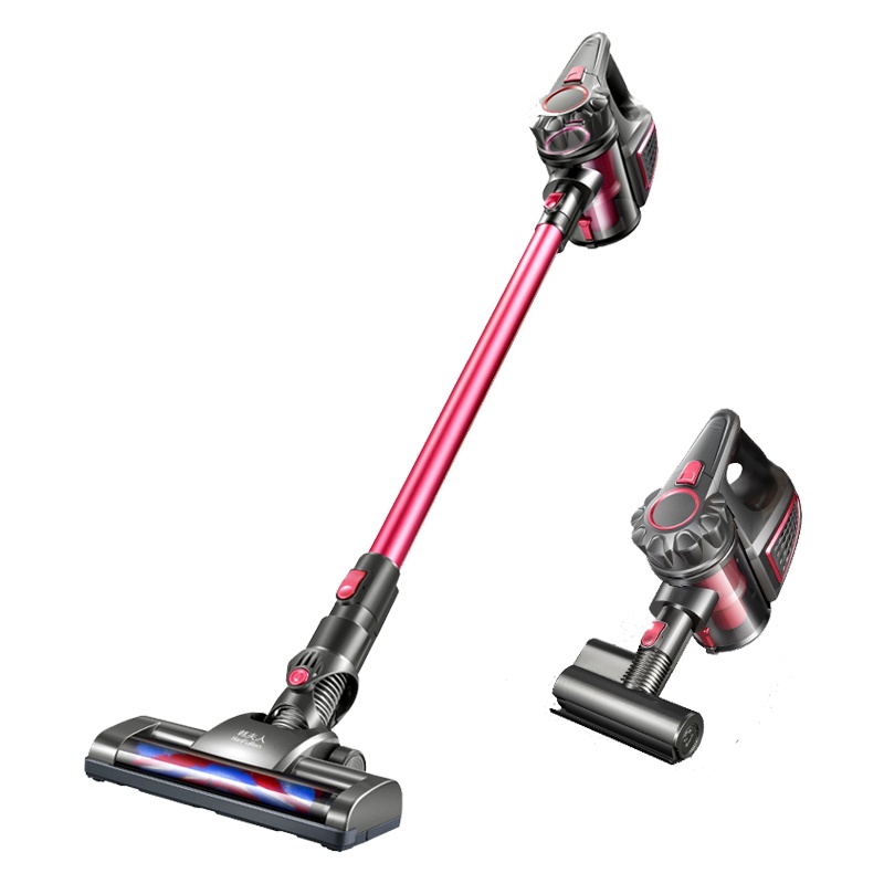 韩夫人VC812高配除螨款吸尘器 手持吸尘器 家用手持式推杆地毯式小型强力无线扫地机充电干式其他130W可水洗尘盒/尘桶