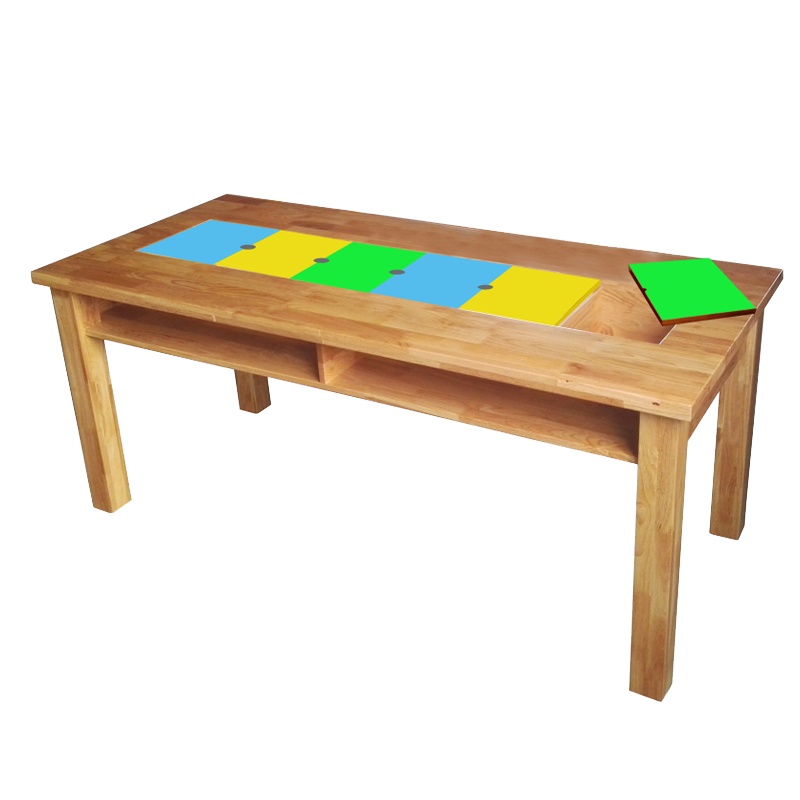 Easylife大风车 PTZ12 1800*800*760mm 六人实木美术桌