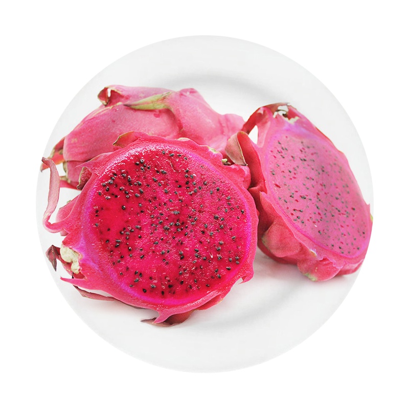 国产红心火龙果 4个装 单果约300-400g 新鲜水果
