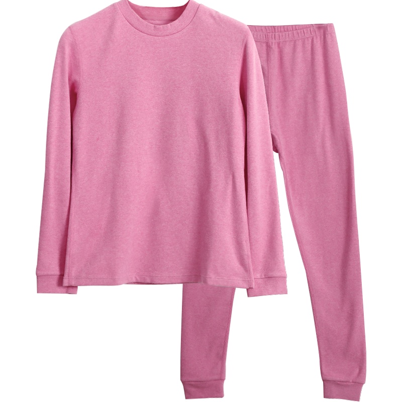 红豆居家内衣套装女秋冬女士色纺小高领舒适保暖家居两件套