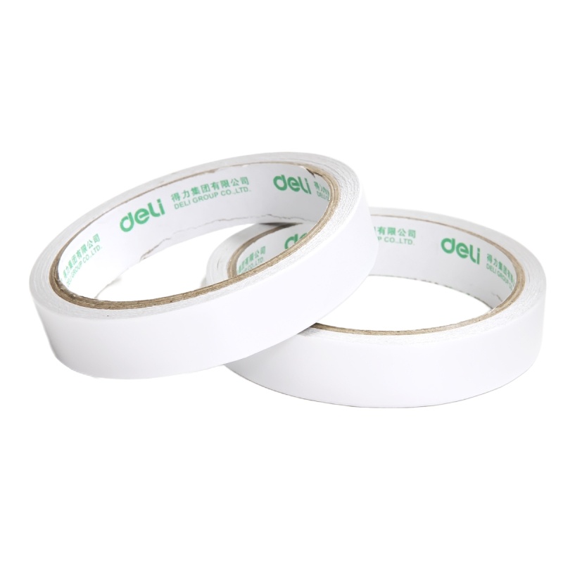 得力(deli)双面胶带 30402 18mm*10y 单卷装