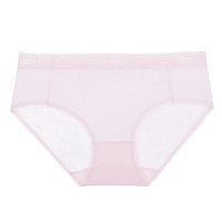 都市丽人3条装简约舒适纯色健康亲肤提臀中腰组合女士内裤2K9A11