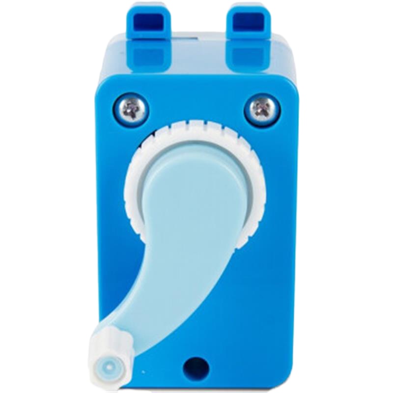 得力 靓彩学生手摇削笔机/铅笔削笔器/转笔刀 5个装 0739蓝