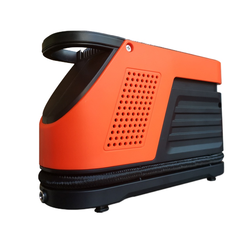 千钰 车载充气泵汽车用打气泵12v小轿车便携式轮胎电动加气充气泵 金属泵 数显预设胎压款[充满自动停快速充气