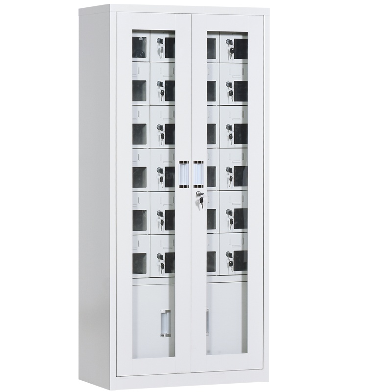 震海 24门手机存放柜工厂学校二十四门手机存放柜寄存柜存放柜收纳柜手机充电柜
