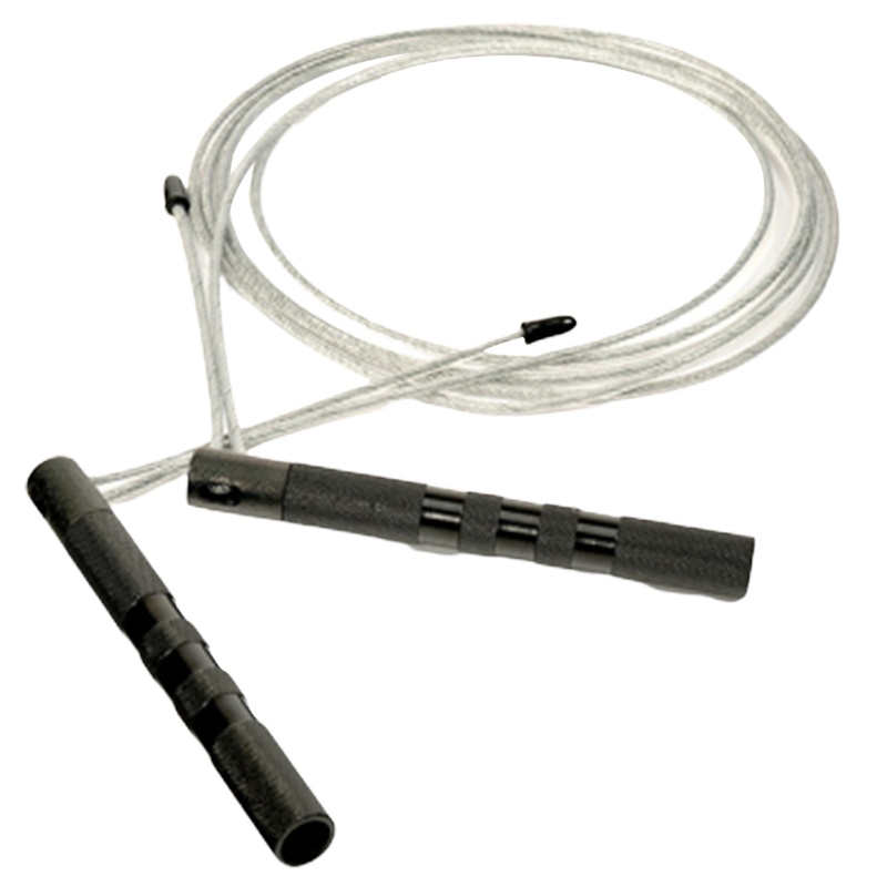 Adidas阿迪达斯跳绳 专业健身减肥运动学生教考儿童成人训练竞速比赛手摇绳可调长短 ADRP-11016(钢丝)