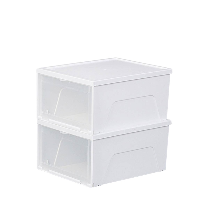 日本爱丽思透明鞋盒塑料鞋子收纳爱丽丝防尘防潮整理箱加厚鞋柜