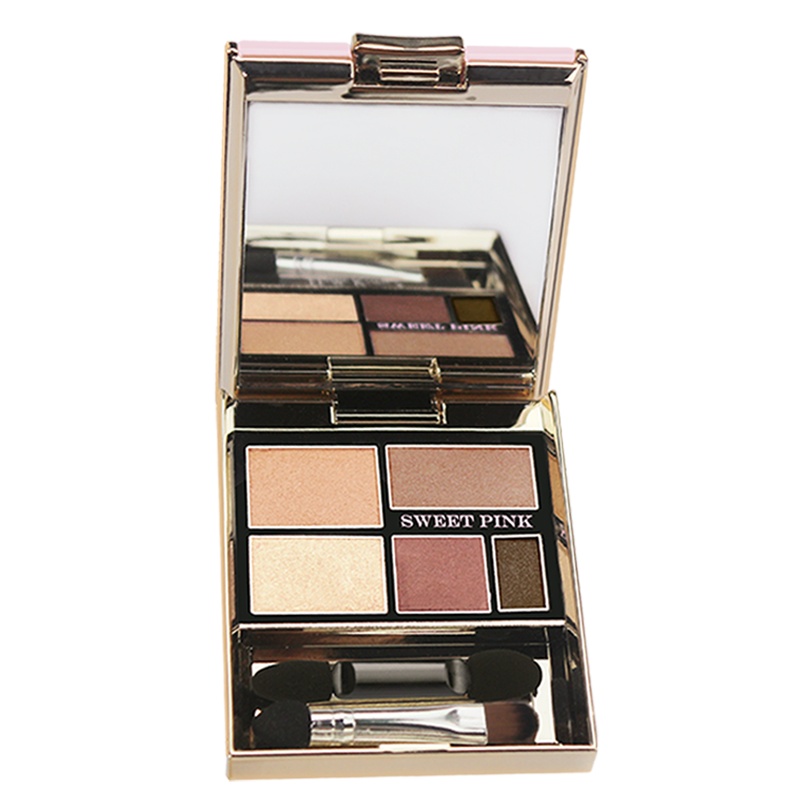 粉色安琪 柔光娇俏眼影3.8G时尚棕