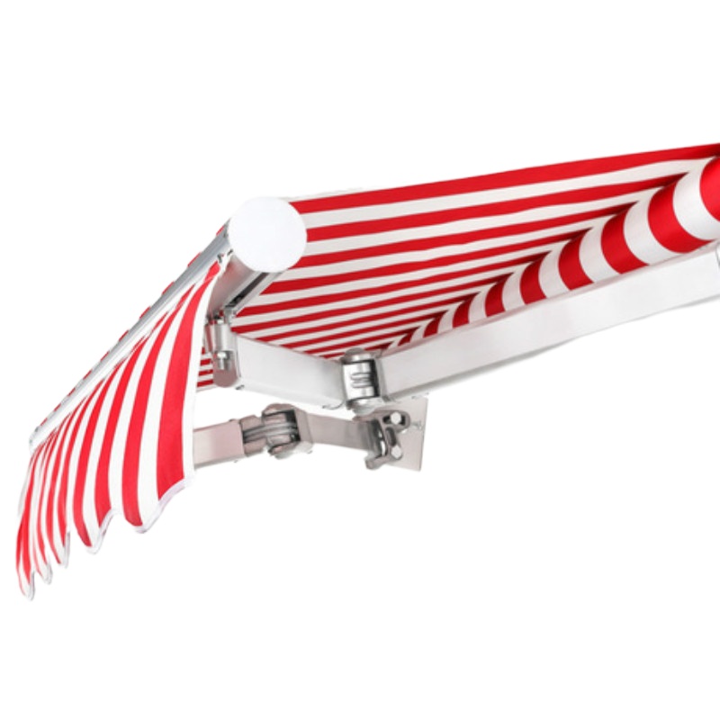 遮阳棚伸缩式遮雨棚户外(加厚 靠墙6米 伸出3.5米)