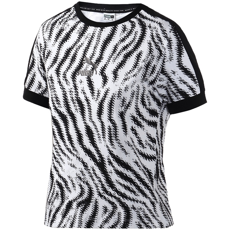 PUMA彪马女装运动服圆领短袖T恤579632-