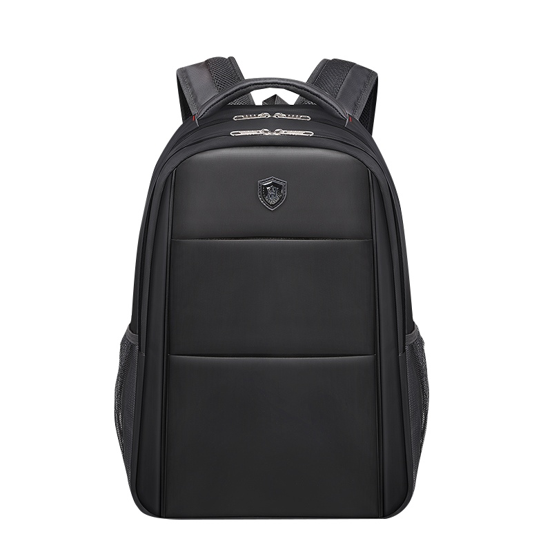 双肩背包男潮流旅行黑色潮牌电脑包男旅行包男书包时尚潮流男士帆布双肩包男士背包