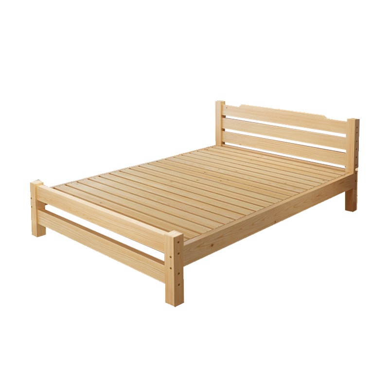 榭邦 办公 家具 实木原木床1.5米